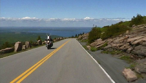 A great place for a test ride: Cadillac Mountain, Acadia National Park, Mount Desert Island, Maine.