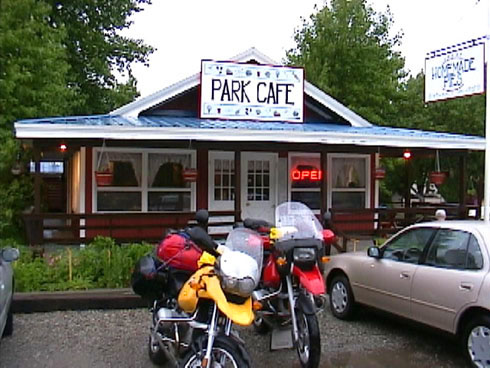 The Park Cafe on US-89.