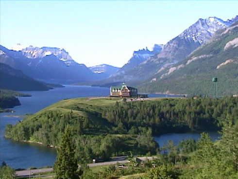 The Prince of Wales Hotel. Waterton Lakes National Park.