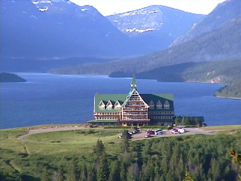 The Prince of Wales Hotel. Waterton Lakes National Park.